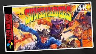 [SNES Longplay] Sunset Riders | Full Game Walkthrough | 4K