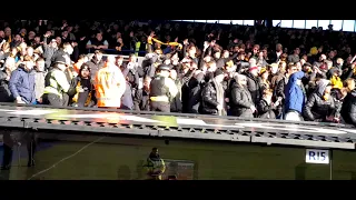 MAIDSTONE UNITED FANS AFTER BEATING IPSWICH IN FA CUP 4TH ROUND