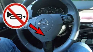 Пропал звуковой сигнал Opel Astra H