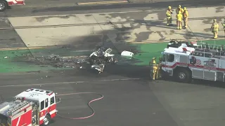 Plane crashes at Santa Monica Airport