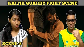 Kaithi Movie Scenes Reaction | Quarry Fight Scene | Karthi | Lokesh Kanagaraj | Cine Entertainment