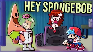 Friday Night Funkin': Hey Spongebob (Seizure showdown) - FNF Mod