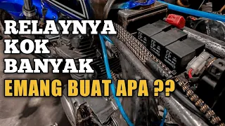 KENAPA KOK DI PASANG RELAY BANYAK DI MOTOR CB,GL,MP TIGER ???