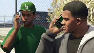 Franklin & Lamar all unique phone calls - GTA 5