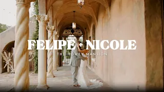 The Beautiful Wedding Of Felipe & Nicole @ The Howey Mansion