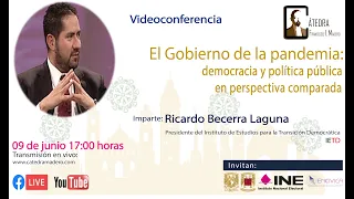 “El Gobierno de la pandemia: Democracia y política pública en perspectiva comparada" por R. Becerra