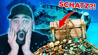 SCHATZSUCHE in einem alten SCHIFFSWRACK auf dem Meeresboden?! 💎💎😱