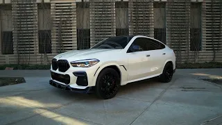 2022 BMW X6 M50i Upgrades and City Drive | Forgiato, Body Mods, ETC