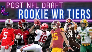 2022 NFL Draft Reaction (Wide Receivers) | Dynasty Fantasy Football 2022 Rookie Class Rankings/Tiers