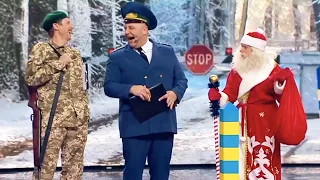 Новый год на российско-украинской границе! Как украинцы принимают подарки от «братского народа»?