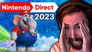 New Games! Asmongold Reacts to Nintendo Direct 2023