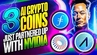 These AI Crypto Coins Just PARTNERED Up With NVIDIA! (EXPLOSION SOON!🚀💣)