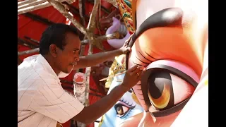 Khairatabad Ganesh Making | India's Biggest Ganesh Making | Making of Khairatabad Ganesh | Hyderabad