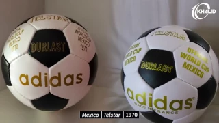 World Cup - The history and evolution of the official World Cup ball 1930 - 2014