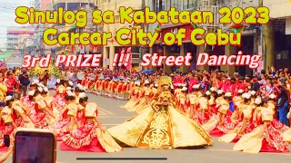 Sinulog sa Kabataan 2023 Carcar City Cebu 3rd PRIZE Street Dancing | Sinulog Festival 2023 Cebu