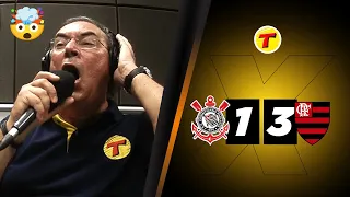 Atropelado em casa! Veja os gols de Corinthians 1 x 3 Flamengo #TransaméricaEsportes