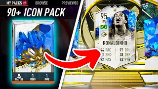 40x 90+ ICON PACKS & 400K STORE PACKS! 😨 FIFA 23 Ultimate Team