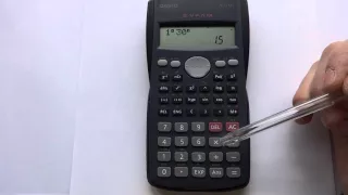 ¿Cómo operar con grados, minutos y segundos en una calculadora?