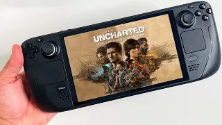 Uncharted: Legacy of Thieves Collection Performance & Gameplay on Steam Deck