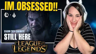 IM OBSESSED!! | Still Here | Season 2024 Cinematic - League of Legends REACTION!