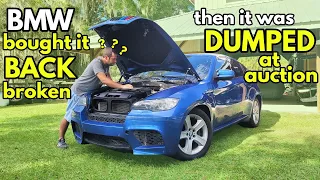 I Bought a Lemon Buyback BMW X6M and got 50% off because of a Mystery Electrical Issue