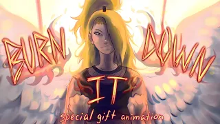 • BURN IT DOWN • AMV/PMV (special gift animation for Deidara!)