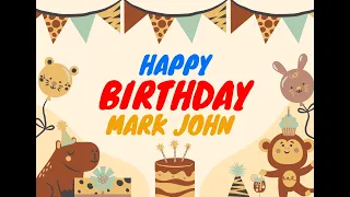 Mark John Happy Birthday | Birthday Songs with name | Birthday Reel |Janamdin | #Ad4beloved