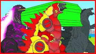 EVOLUTION OF GODZILLA ATOMIC BREATH, SHIN GODZILLA, GODZILLA EARTH VS BLOOP - Coffin Dance Meme Song