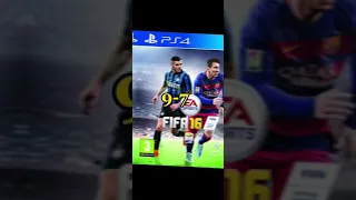 FIFA VS PES - ALL TIME