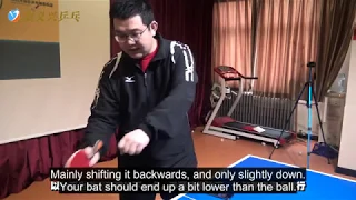 Looping Backspin With Long Pips/Pimples — Table Tennis (Eng Sub)