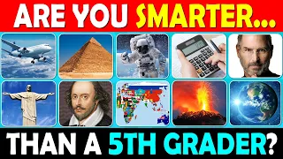 Are You Smarter Than a 5th Grader? 🧠50 Questions 🤓