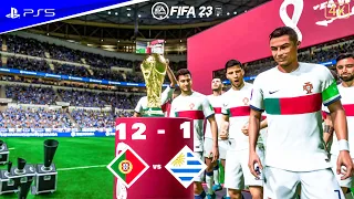 FIFA 23 | Portugal 12 vs 1 Uruguay | World Cup Final 2022 | PS5 Gameplay [4K60]