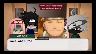 Naruto characters react to sad Naruto || compilation ||
