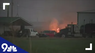 Ranchers, farmers help volunteer firefighters battle lightning-caused fire