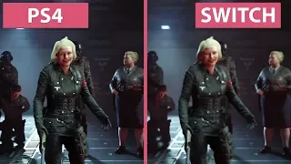 Wolfenstein 2 – PS4 vs. Nintendo Switch Frame Rate Test & Graphics Comparison Docked Mode