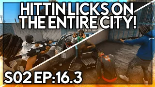 Episode 16.3: HITTIN LICKS ON THE ENTIRE CITY! | GTA RP | Grizzley World Whitelist