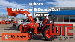 Kubota Loader Lift Curl Raise Lower Feature