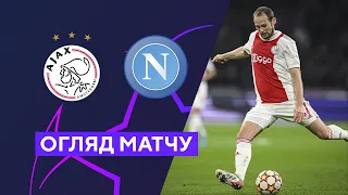 Ajax — Napoli. Champions League. Group stage. Group А. Highlights 04.10.2022. Football