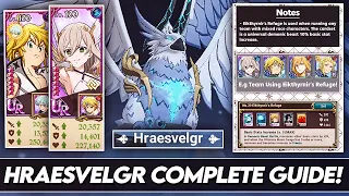 *UPDATED* Complete Guide To ALL FLOORS Of Hraesvelgr! Best Gearsets/Team Comps! (7DS Grand Cross)