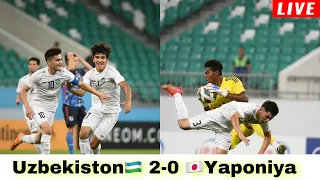 Uzbekiston 2-0 Yaponiya biz finalda (video)