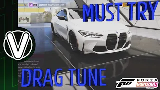 Forza Horizon 5 | BMW M4 Competition Coupe Drag Build And Tune *MUST TRY* (Forza Horizon 5 Guides)