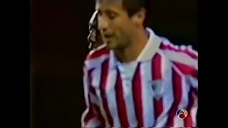 Copa UEFA 1994/1995: Newcastle United 3-2 Athletic Bilbao (18/10/1994). Narración en español.