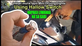 Mini Driving Lights Using Hallow Switch