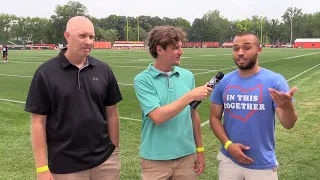 Who will wear the defensive green sticker? Browns training camp report Day2