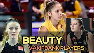 Beauty Vakifbank Volleyball Players