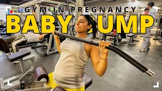 Cute Baby Bump Ke Sath Gym 😂🔥