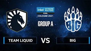 CS:GO - Team Liquid vs BIG [Vertigo] Map 1 - IEM Cologne 2021 - Group A