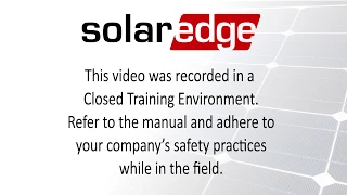 SolarEdge Inverters: Proper Shutdown Procedure