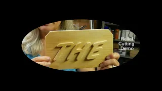 Scroll saw relief cutting technique