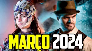 12 Games LANÇAMENTOS incríveis de MARÇO 2024!